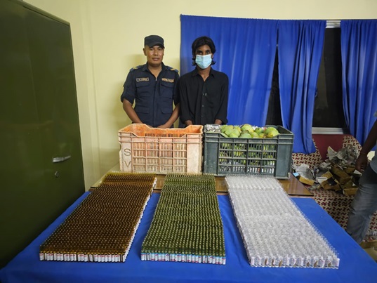 लागु औषध सहित सेराज अंसारी पक्राउ