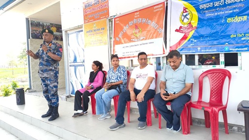 वीरगञ्ज–रक्सौल नाकामा अटो रिक्सा चालकलाई लागू औषध दुर्व्यसनविरुद्ध सचेतना