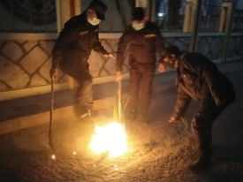 संदस बिधटन बिरुद्धमा जसपाद्धारा बीरगंजमा प्रर्दशन, प्रर्दशनमा प्रहरीको हस्तक्षेप
