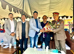 २२ औं सशस्त्र दिवसमा डाक्टर गुप्ता सम्मानित