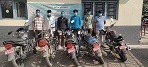 मोटरसाइकल चोरीको गिरोह पर्सा प्रहरीको फन्दामा