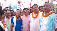 बीरगंजको बिकाश लागी गठबन्धन बिजयी हुनुपर्ने नेता द्धिवेदी