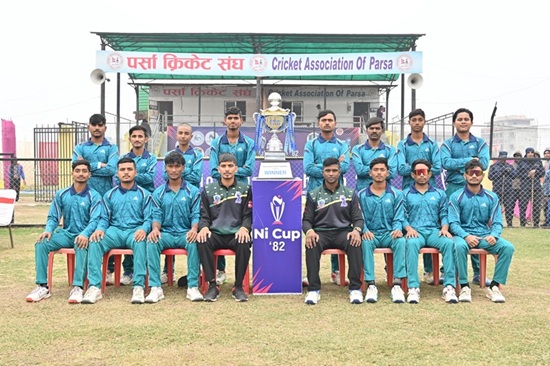 एनआइ कप क्रिकेट स् ज्ञानदा एकेडेमीको  जित