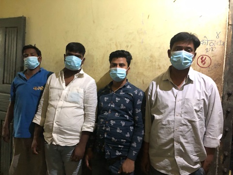 पर्सा प्रहरीद्धारा खैरौ हिरोईन सहित चार भारतीय पक्राउ