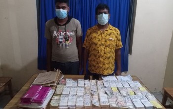हुण्डीको कारोवारी कन्हैया सोनार सहित दुई प्रकाउ , ३८ लाख बरामत