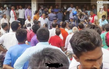 पर्सामा एमाले र कांग्रेश कार्यकर्ता बीच झपड