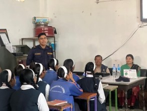 प्रहरीद्धारा  दाइजो प्रथा र बालविवाहबारे जनचेतना कार्यक्म