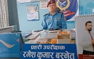 पर्सालाई अपराधमुतm बनाउन पहिलो प्राथमिकता  प्रहरी उपरिक्षक बस्नेत