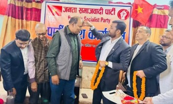जनमत पार्टी परित्याग गरी द्विवेदी जसपा प्रवेश