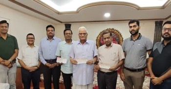 चाचान समूहद्वारा प्रधानमन्त्री दैवी प्रकोप उद्धार कोषमा ५१ लाख सहयोग