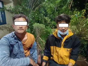 खैरौ हिरोईन सहित दुई युवक पक्राउ