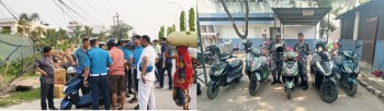 बीरगंजमा इलेक्ट्रिक स्कुटर धमाधम पक्राउ हुदै