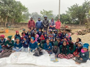 जन सेवा सामाजिक संस्थाद्धारा सुईटर बितरण