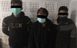 अपहरण तथा लुटापाट गर्ने तीन प्रकाउ