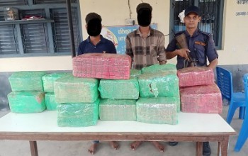 लागु औषध गाँजा सहित दुई भारतीय नागरिक पक्राउ