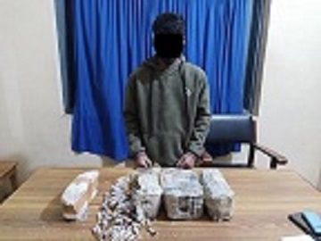 चामलको बोरा भित्र लागु औषध