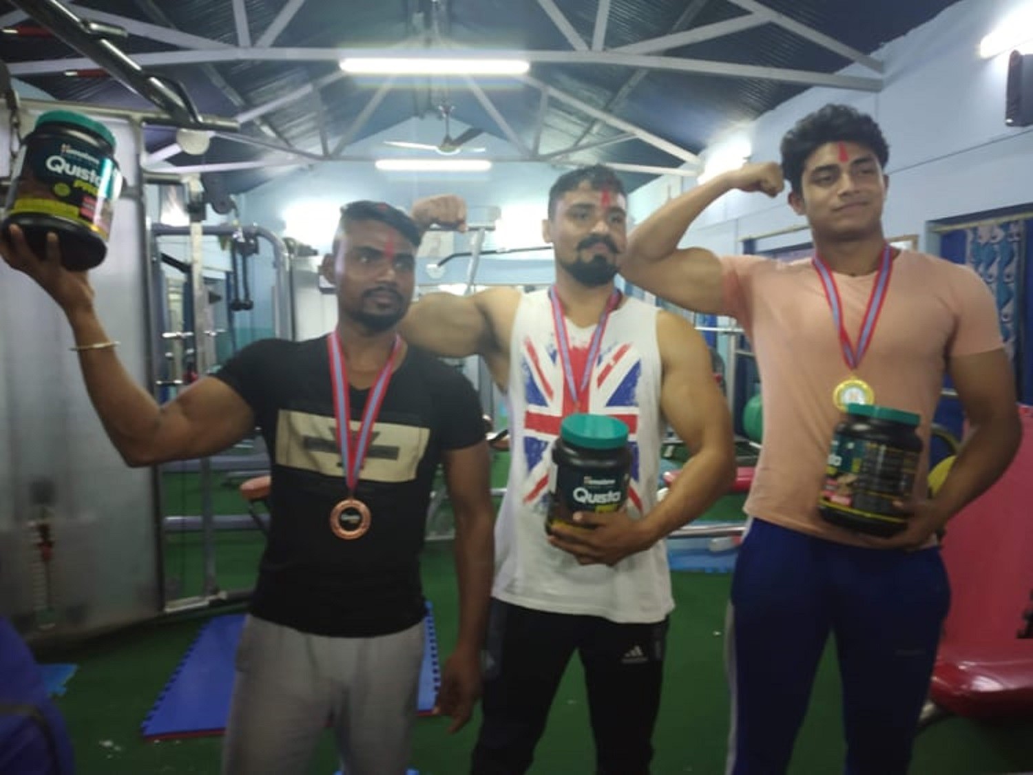 फिटनेस सेन्टरद्धारा डेडलिफट बेन्च प्रेस कम्पिटिसन सपन्न