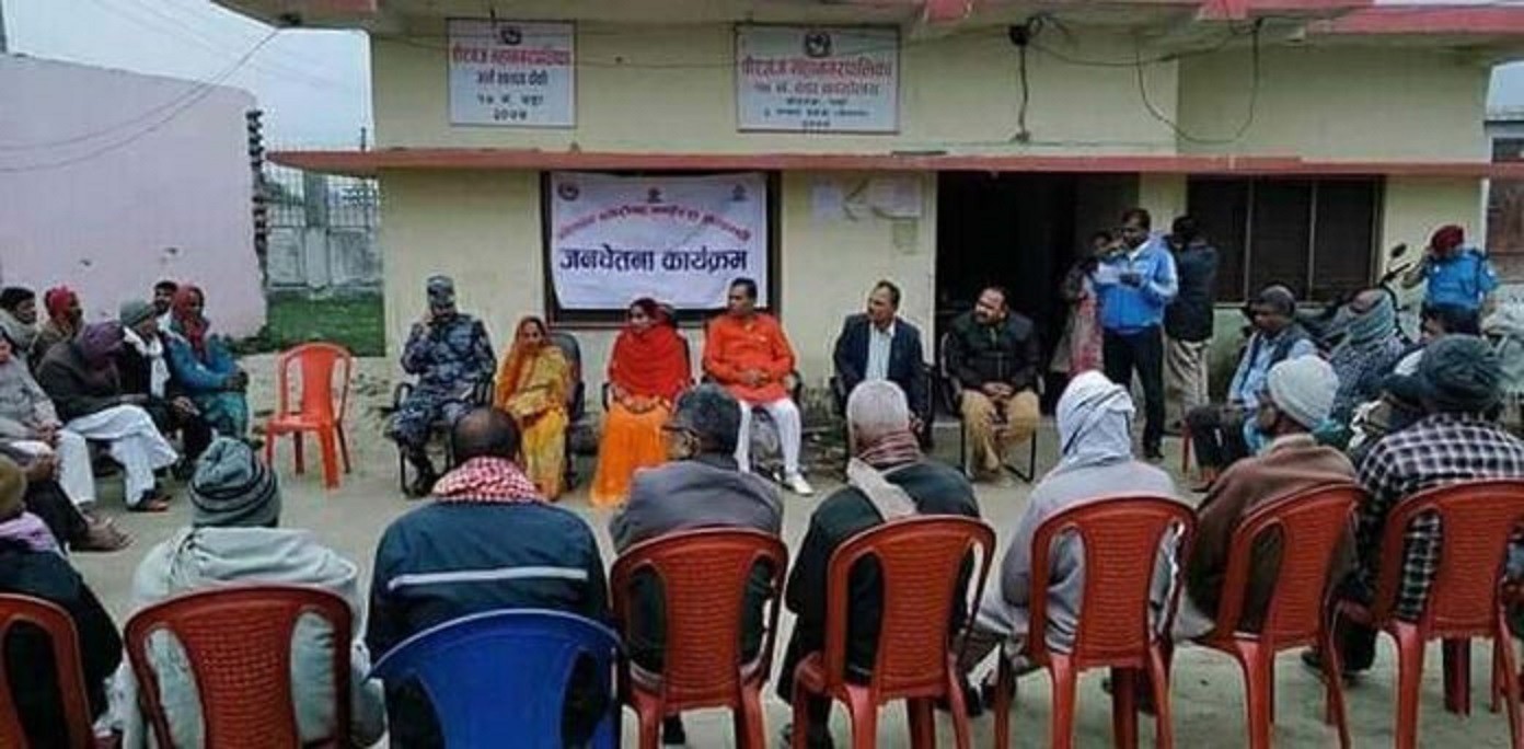 अर्लाेमा कोरोना भाईरस सम्बन्धी जनचेतना कार्यक्रम सपन्न