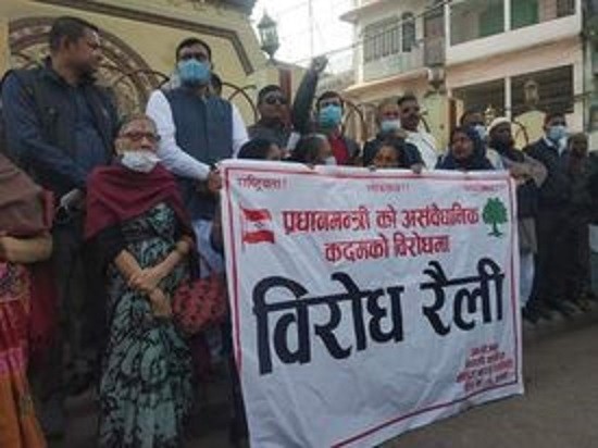 संसद पुर्ण गठन नभएसम्म आंदोलन जारी रहने पुर्व सभासद रुगंटा