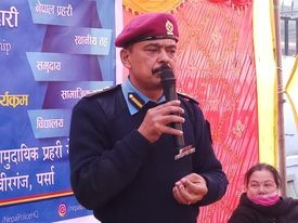 अपराधमुतm जिल्ला बनाउनका लागी कुनै कसर बांकी नराख्ने प्रउ पांडे