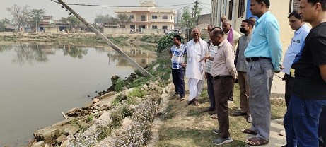 नगर प्रमुख सरावगीद्वारा महानगरका विभिन्न क्षेत्रको अनुगमन