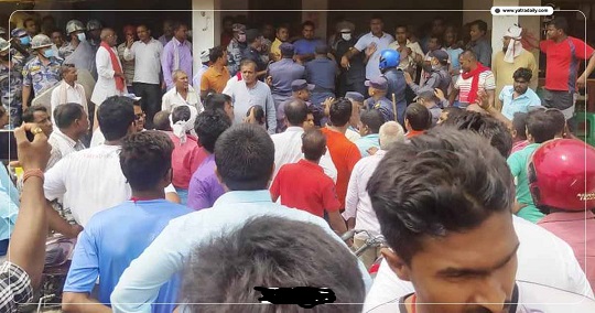 पर्सामा एमाले र कांग्रेश कार्यकर्ता बीच झपड