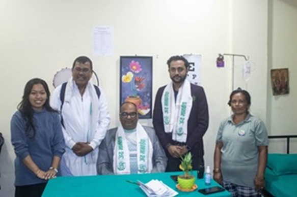 मानवसेवा आश्रममा नि शुल्क स्वास्थ्य चेकजांच सम्पन्न