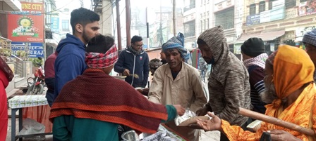 सद्भाव समितीद्धारा नि शुल्क भोजन