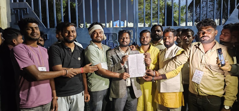 दशवटा बिधार्थी संगठनद्धारा स्ववियु निर्वाचन खारेजको माँग , ठाकुरराम क्याम्पसमा अगाडी प्रर्दशन जारी