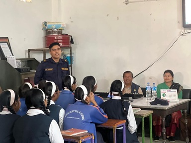 प्रहरीद्धारा  दाइजो प्रथा र बालविवाहबारे जनचेतना कार्यक्म