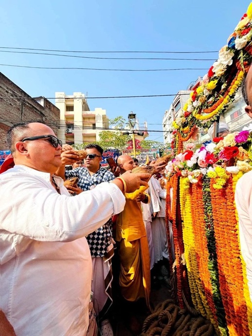 बीरगंजमा जगन्नाथ रथयात्रा भब्य साथ सम्पन्न