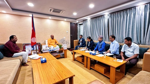 मन्त्री यादव र मुख्यमन्त्री सिंहबीच तराई–मधेसको खानेपानीको दीर्घकालीन समस्या समाधान गर्न छलफल
