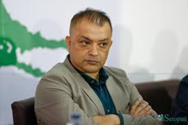 बीरगंजमा कांग्रेशका सभापति थापाद्धारा  १२ बुंदे प्रतिज्ञा सार्वजनिक